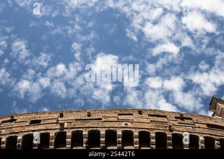 Sky over the Castel San'Angelo Stock Photo