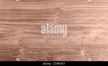 Close-up of travertine stone surface with soft mocha-mousse tones, ideal for design use. Stock Photo