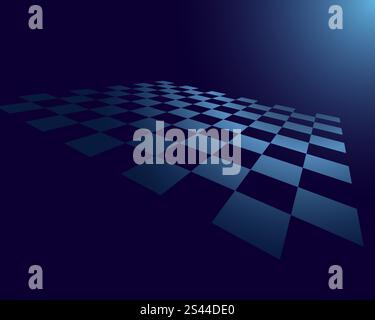 Abstract vector checked board for design use Stock Vector