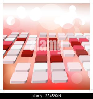 Abstract technology background for use in web design. Vector illustration. Stock Vector