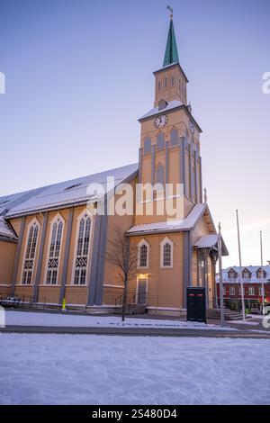 Tromso, the capital of the North, Norway Stock Photo
