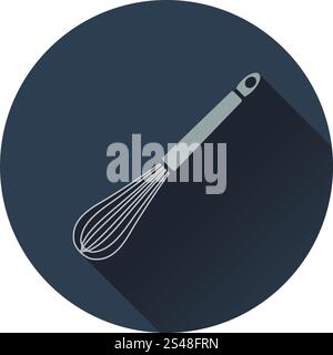Kitchen corolla icon. Flat design. Vector illustration. Stock Vector