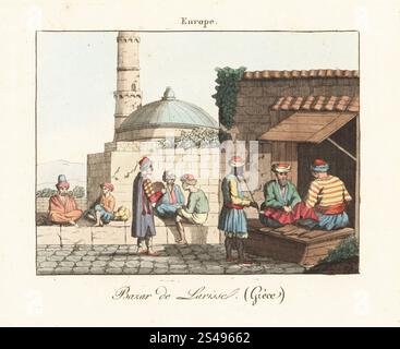 Bazar de larrise grece hi-res stock photography and images