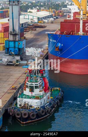 Genco Wasp cargo ship, Mazatlan, Sinaloa, Mexico Stock Photo