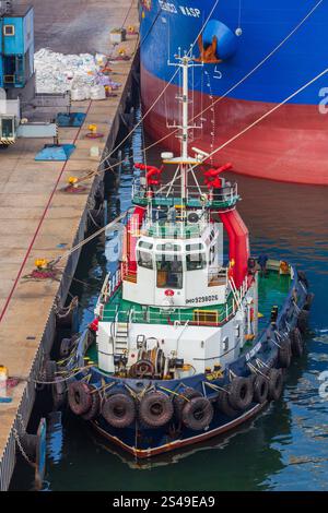 Genco Wasp cargo ship, Mazatlan, Sinaloa, Mexico Stock Photo