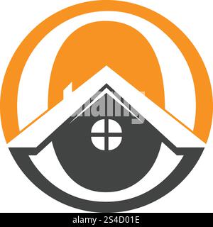 Home logo and symbols Stock Vector