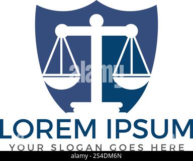 Law Firm Logo Design. Stock Vector