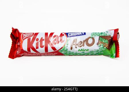 KitKat Chunky Aero Mint. Stock Photo