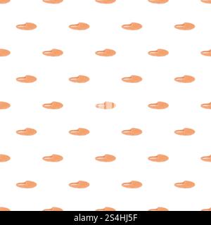 Home slippers pattern seamless repeat background for any web design. Home slippers pattern seamless Stock Vector