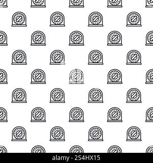 Target stand pattern seamless repeat background for any web design. Target stand pattern seamless Stock Vector
