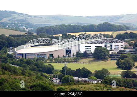 The American Express Community Stadium (The Amex), Falmer, Brighton. Stock Photo