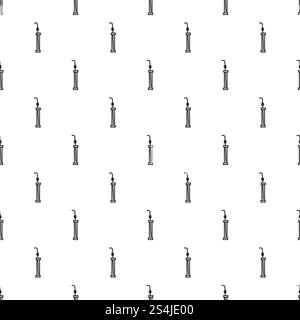 Laboratory pipette pattern seamless repeat background for any web design. Laboratory pipette pattern seamless Stock Vector