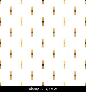 Ski gear pattern seamless vector repeat for any web design. Ski gear pattern seamless vector Stock Vector