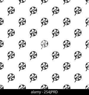 Swirl candy lollipop pattern seamless repeat background for any web design. Swirl candy lollipop pattern seamless Stock Vector