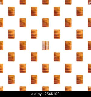 Pillow biscuit pattern seamless vector repeat for any web design. Pillow biscuit pattern seamless vector Stock Vector