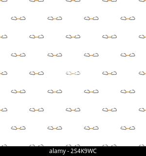 Carabine in bunch pattern seamless vector repeat for any web design. Carabine in bunch pattern seamless vector Stock Vector
