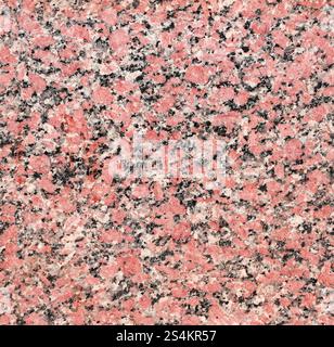 Seamless pattern with with natural granite texture. Repeatable Granite texture backdrop. Polished Egyptian red granite slab. Endless texture can be us Stock Photo