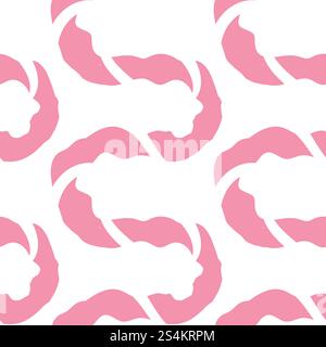Seamless abstract pattern with squiggles and scribbles. Weaved curved lines. Chaotic ink scribbles decorative texture. Messy doodles, wavy and curly l Stock Vector
