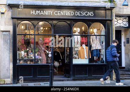 Humanity centered designs independent shop in bath somerset uk Stock Photo