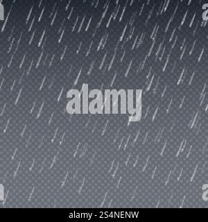 Rain vector wallpaper. Falling water drops isolated vector illustration ...