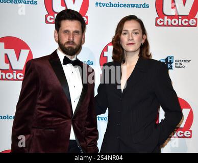 Laurence Rickard and Charlotte Ritchie attends the TV Choice Awards ...