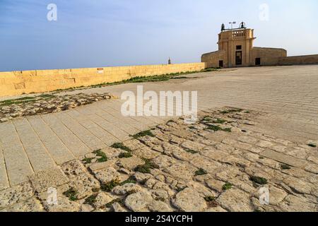 Citadel ruin, Victoria, Gozo Stock Photo