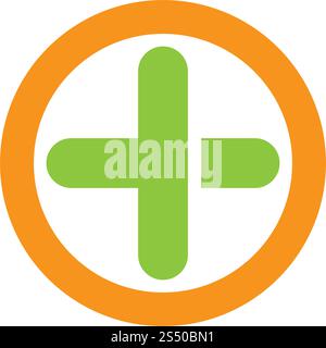 Health Medical Logo template vector illustration design Stock Vector