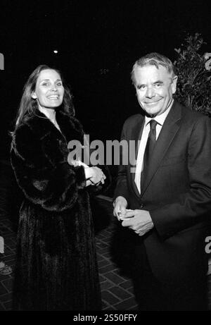 Glenn Ford and wife Cynthia Ford Circa 1980's Credit: Ralph Dominguez