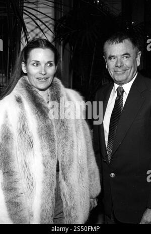 Glenn Ford and wife Cynthia Ford Circa 1980's Credit: Ralph Dominguez