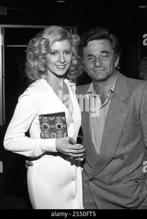 Peter Falk  and Shera Danese Circa 1980's Credit: Ralph Dominguez/MediaPunch Stock Photo