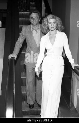 Peter Falk  and Shera Danese Circa 1980's Credit: Ralph Dominguez/MediaPunch Stock Photo