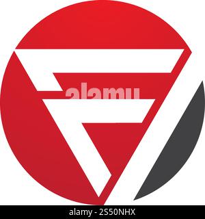 F Letter Alphabet font logo vector design Stock Vector