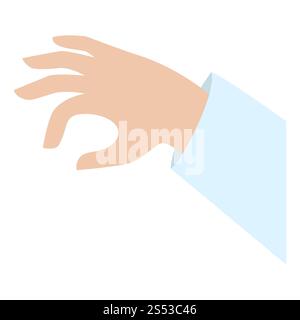 Illustration of the capsule thumb Stock Photo - Alamy