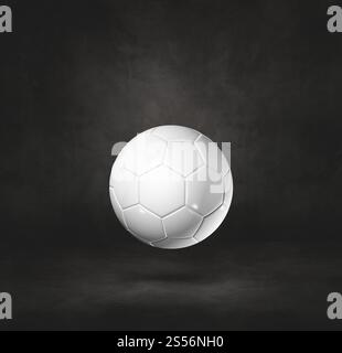 White soccer ball isolated on white background; 3d rendering Stock ...