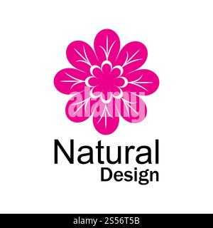 Beauty plumeria icon flowers design illustration Template Stock Photo