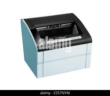 Printer isolated on white background. Printer isolated on white Stock Photo