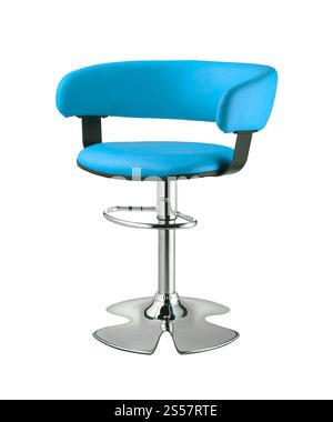 barber chair isolated on white background. barber chair isolated Stock Photo