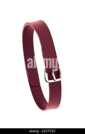 Belt loop closeup on red and black tartan fabric background Stock Photo ...