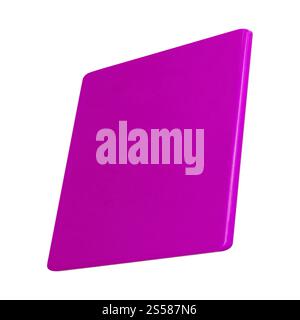 plastic cutting board isolated on white background Stock Photo