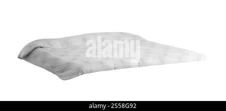 Quilt isolated on white background Stock Photo