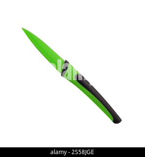 ceramic knife isolated on white background. ceramic knife isolated on white Stock Photo