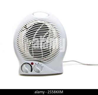 a small air conditioner isolated a white background. small air conditioner Stock Photo