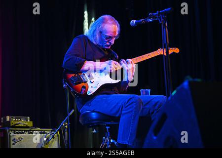 UK. 13th Jan, 2025. LONDON, ENGLAND - JANUARY 13: Sonny Landreth performing during the January Blues Festival at 229 on January 13, 2025 in London, England.CAP/MAR © MAR/Capital Pictures Credit: Capital Pictures/Alamy Live News Stock Photo