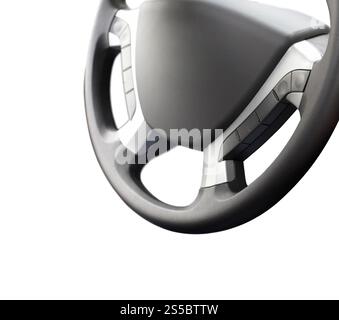 wheel car close up isolated on white background. wheel car close up Stock Photo
