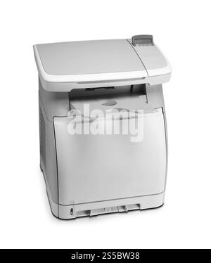 new style scanner printer xerox office device isolated. new style scanner printer xerox office device Stock Photo