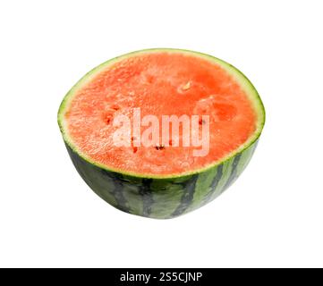 watermelon slice isolated on white background Stock Photo - Alamy