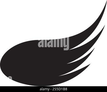 Wing logo symbol vector ilustration Stock Vector