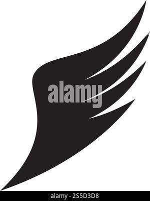 Wing logo symbol vector ilustration Stock Vector