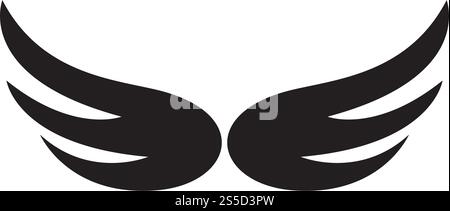 Wing logo symbol vector ilustration Stock Vector