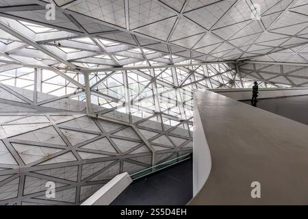 Opernhaus Guangzhou Opera Grand Theatre Oper Gebäude von Zaha Hadid ...